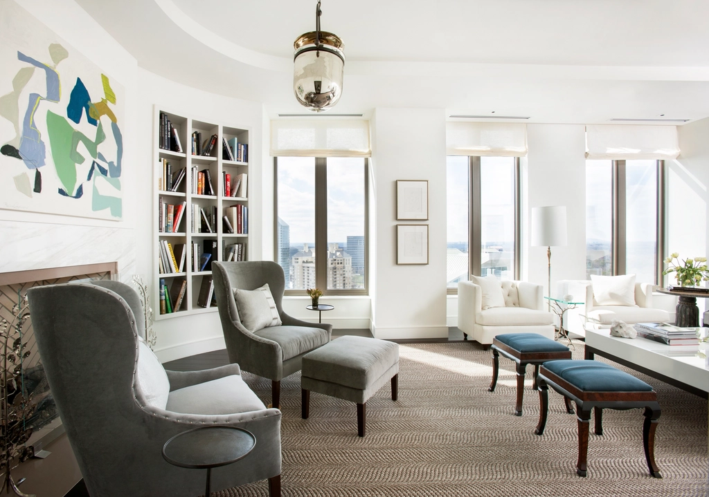 Modern living room in a KASH property